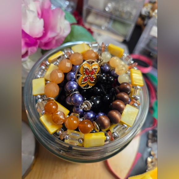 Mystery (Bracelets Only) Large Jewelry Glass Jar #26 - Picture 2 of 6